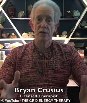 Patrick Crusius' father Bryan Crusius, 63, (above) wrote a memoir of almost 40 years of drug and alcohol addiction which he says tore apart both his marriages