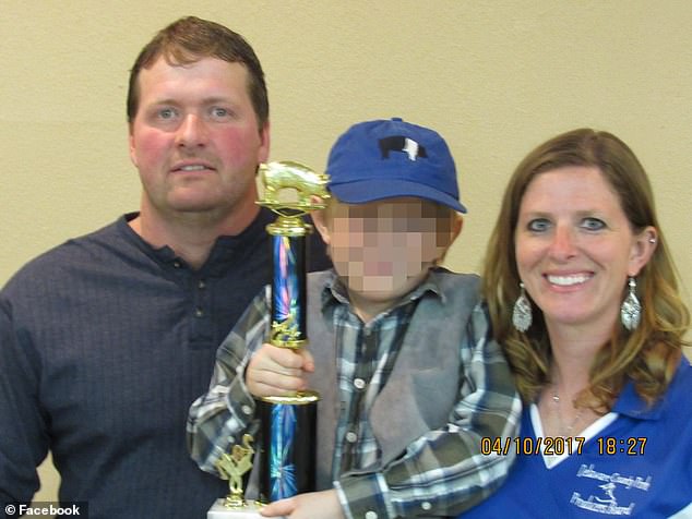 Family photos from Facebook show what appears to be a happy family, doting over their children as they showed off hunting trophies and awards for gymnastics and 4-H club